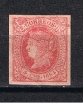 Stamps Europe - Spain -  Edifil  64  Isabel II     