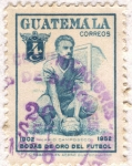 Sellos de America - Guatemala -  Balon de Oro Mario Camposeco