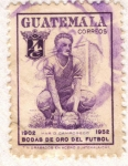 Stamps Guatemala -  Balon de Oro Mario Camposeco