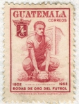 Stamps : America : Guatemala :  Balon de Oro Mario Camposeco