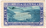 Stamps : America : Guatemala :  Lago de Amatitlan