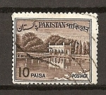 Sellos del Mundo : Asia : Pakistn : Jardines de Shalimar.
