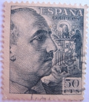 Sellos de Europa - Espaa -  general franco