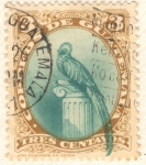Stamps Guatemala -  Quetzal