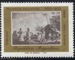Stamps Argentina -  Pinturas