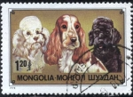 Sellos del Mundo : Asia : Mongolia : Perros