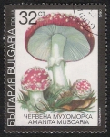 Sellos de Europa - Bulgaria -  SETAS-HONGOS: 1.120.034,01-Amanita muscaria -Dm.991.10-Y&T.3355-Mch.3889-Sc.3600