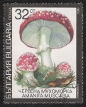 Stamps Bulgaria -  SETAS-HONGOS: 1.120.034,02-Amanita muscaria -Dm.991.10-Y&T.3355-Mch.3889-Sc.3600