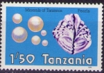 Sellos de Africa - Tanzania -  Minerales de Tanzania-Perla
