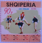 Stamps Albania -  juegos populares