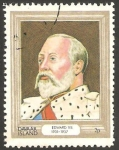 Stamps United Kingdom -  Isla Davaar - Rey Edward VII