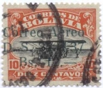 Stamps Bolivia -  Sellos sobrecargados