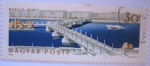 Stamps Hungary -  puentes