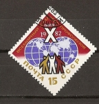 Stamps : Europe : Russia :  Congreso Mundial  delTrabajo.