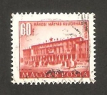 Stamps Hungary -  casa de la cultura
