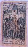 Stamps France -  historia de francia
