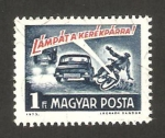 Stamps Hungary -  2331 - Protección en la carretera, luz en las bicicletas