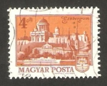 Sellos de Europa - Hungr�a -  vista de la ciudad de esztergom