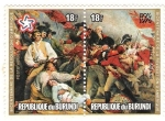 Stamps Burundi -  Bicentenaire de la revolution D'Amerique