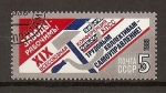 Stamps Russia -  Conferencia de Uniones.