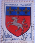 Stamps France -  escudos