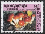 Stamps Cambodia -  SETAS-HONGOS: 1.124.053,00-Hipoloma sublateritium -Phil.185048-Sc.2068