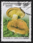 Stamps Cambodia -  SETAS-HONGOS: 1.124.044,01-Lactarius scrobiculatus -Sc.1955
