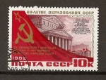 Stamps Russia -  60 Aniversario de la Union Sovietica.