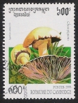 Stamps Cambodia -  SETAS-HONGOS: 1.124.014,02-Agaricus campestris -Dm.995.22-Y&T.1255-Mch.1506-Sc.1429
