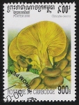 Stamps Cambodia -  SETAS-HONGOS: 1.124.043,02-Clitocybe oleana -Sc.1954