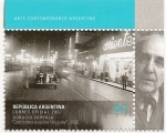 Stamps : America : Argentina :  " Corrientes esquina Uruguay ", 1936