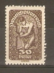 Stamps Austria -  ALEGORÌA   A   LA   NUEVA   REPÙBLICA