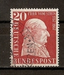 Stamps : Europe : Germany :  Bicentenario del nacimiento del Baron Vom Stein.