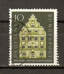 Stamps : Europe : Germany :  5º Centenario de la dieta de Wurtemberg.