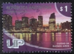 Stamps Argentina -  Unidad Postal - morado