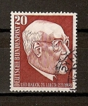 Stamps Germany -  Aniversario de la muerte de Leo Baeck.