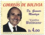 Stamps : America : Bolivia :  Don Gunnar Mendoza Loza