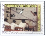 Stamps Bolivia -  America UPAEP - Educacion y Alfabetizacion