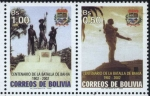 Stamps Bolivia -  Centenario de la Batalla de Bahia 1902-2002