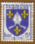 Stamps France -  Escudo de Armas -SAINTONGE