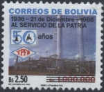 Sellos de America - Bolivia -  Sellos Sobrecargados
