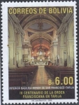 Stamps Bolivia -  IV Centenario de la presencia de la Orden Franciscana en Tarija