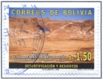 Stamps Bolivia -  Desertificacion y desiertos