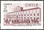 Stamps : America : Chile :  CASA DE LA MONEDA SIGLO XVIII