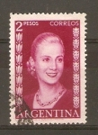Stamps Argentina -  EVA   PERÒN