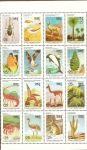 Stamps America - Chile -  FLORA   Y   FAUNA