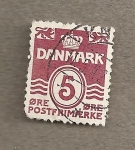 Stamps Denmark -  Escudo real