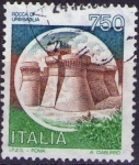 Stamps Italy -  Rocca di urbisaglia