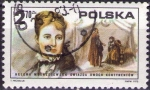 Stamps Poland -  Helena Modrzejewka