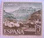 Stamps Spain -  serie turistica
